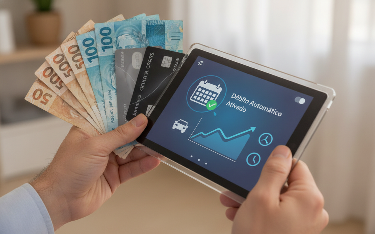 Leia mais sobre o artigo Cansado de Multas e Estresse? Ative o Débito Automático Programado AGORA e Tenha Suas Contas no Piloto Automático para Sempre!