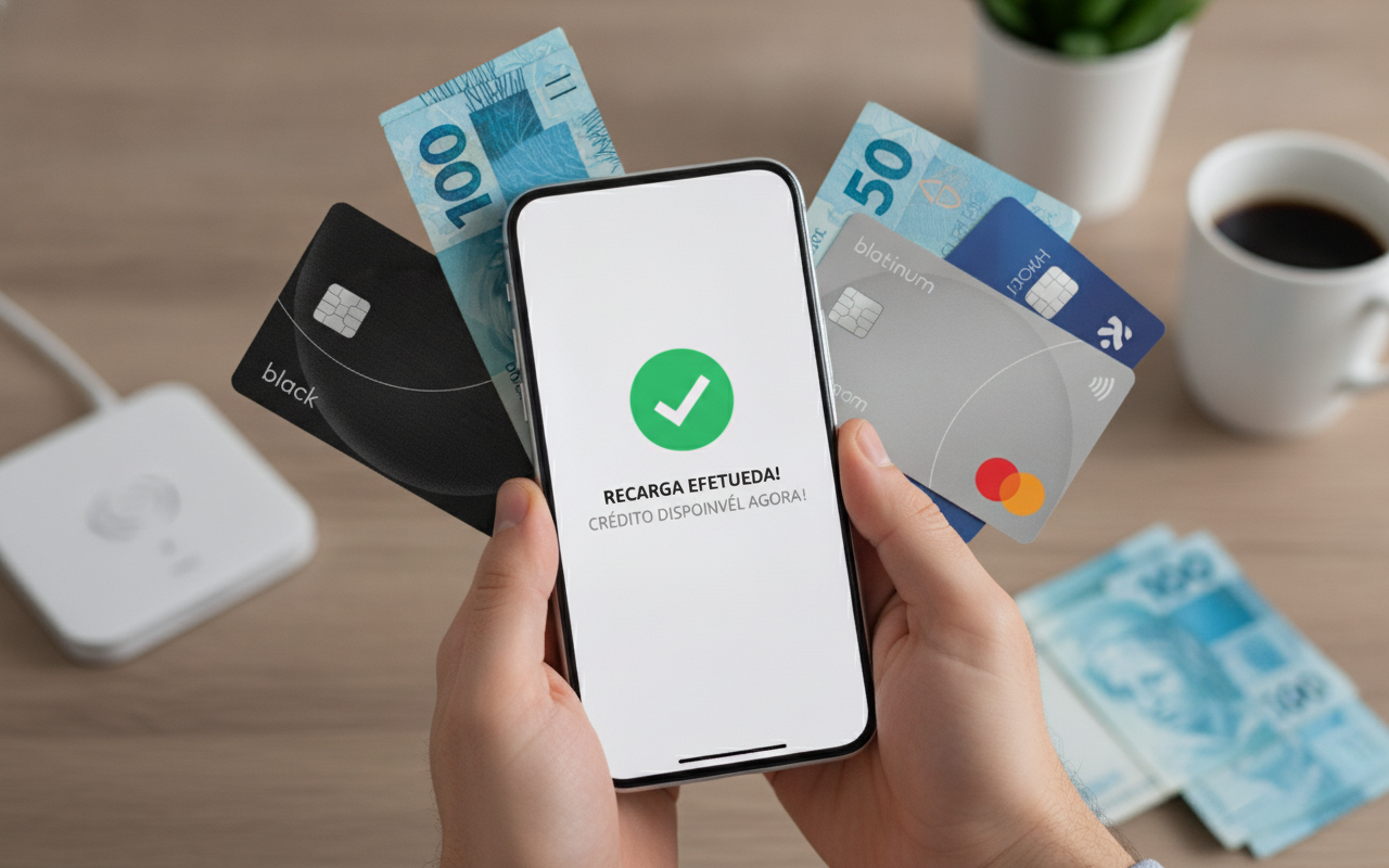 Leia mais sobre o artigo Celular sem crédito é pesadelo! Desbloqueie a recarga instantânea com seu débito AGORA e nunca mais fique offline!