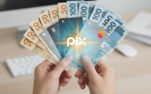 Leia mais sobre o artigo PIX Parcelado: Seu Débito Esconde Um Superpoder Financeiro! Desvende AGORA e Divida Contas e Compras SEM APERTO!